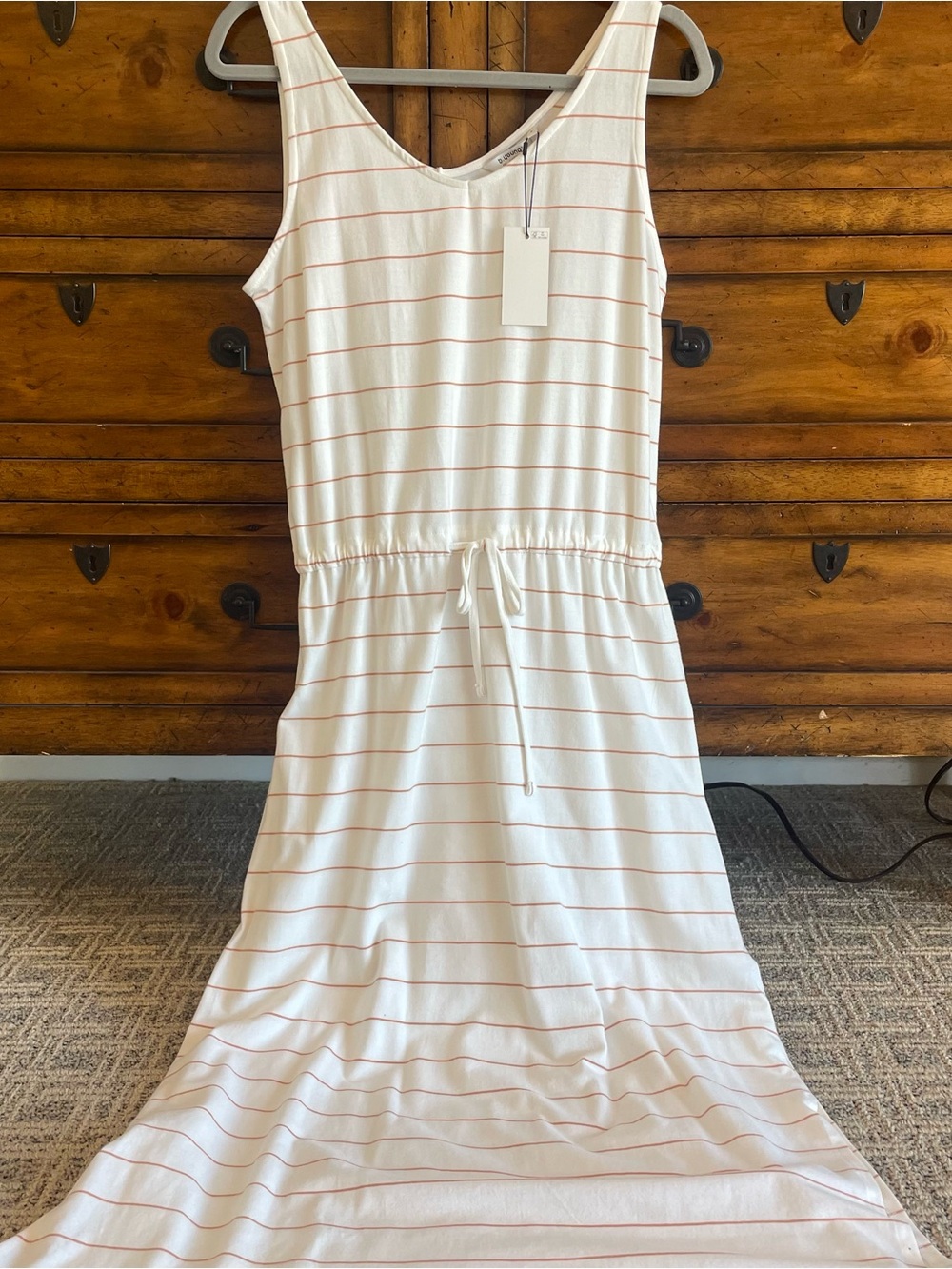 🆕 Striped Tank Midi Dress